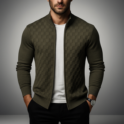 CASSIAN ZIP CARDIGAN