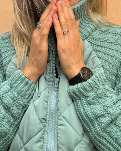 SELORA FLEECE KNIT JACKET