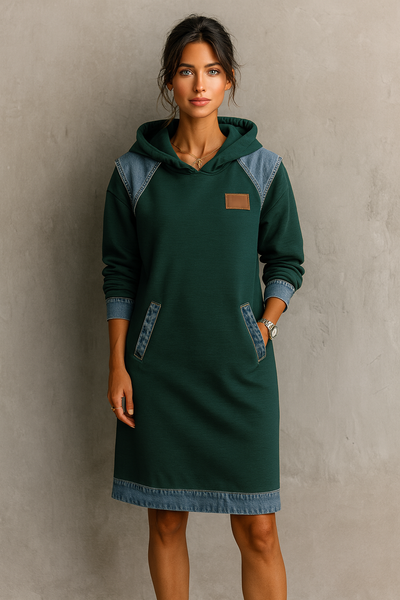 SIERRA HOODED CASUAL DRESS