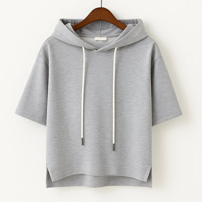 ALISON SHORT SLEEVE HOODIE