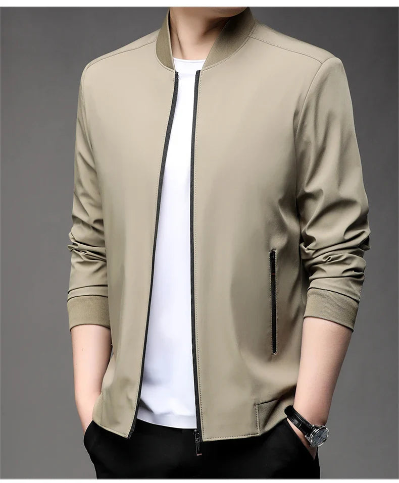 HUDSON STAND-COLLAR BLAZER