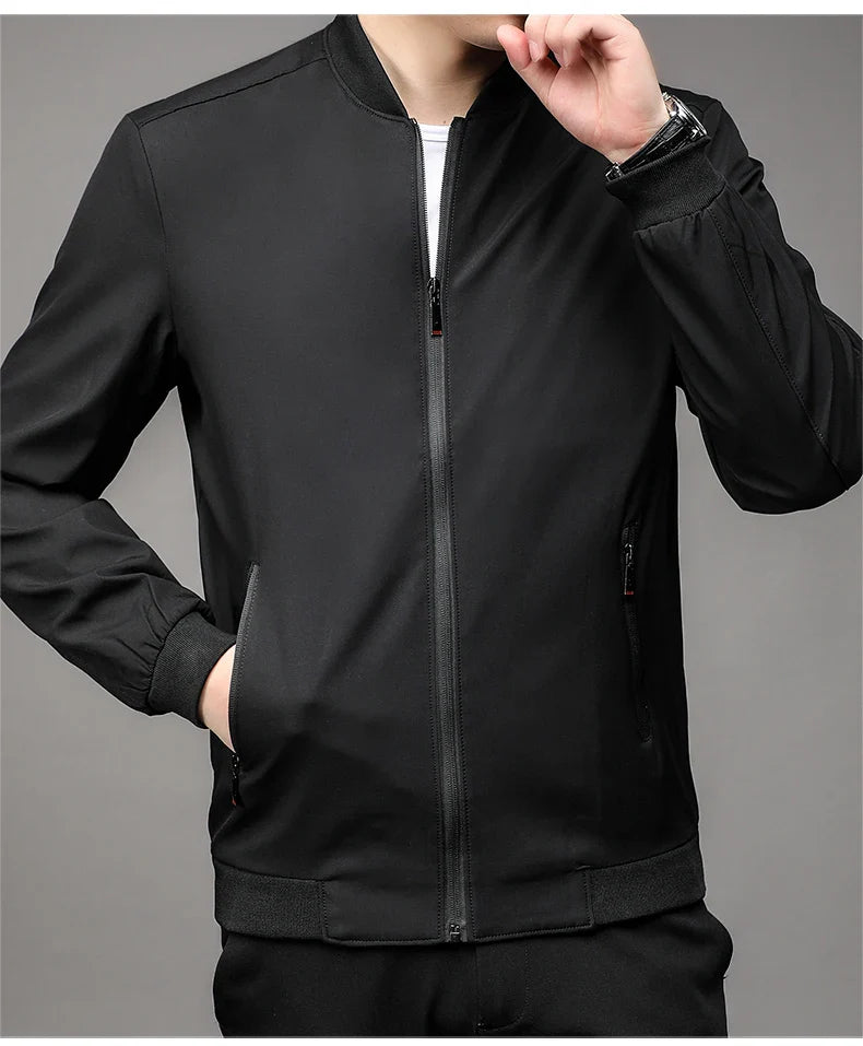 HUDSON STAND-COLLAR BLAZER