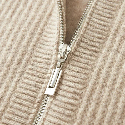 SORRENTO CASHMERE ZIP HOODIE