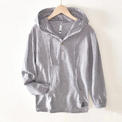 ANDORA LINEN HOODIE