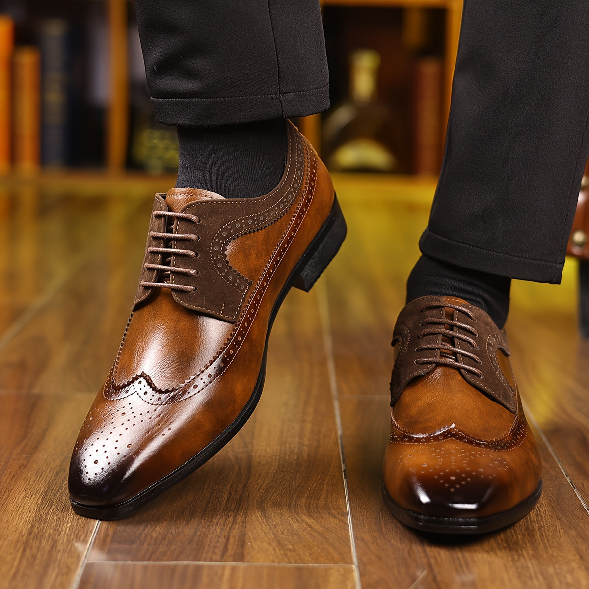 RAVELLO OXFORD BROGUE DRESS SHOES