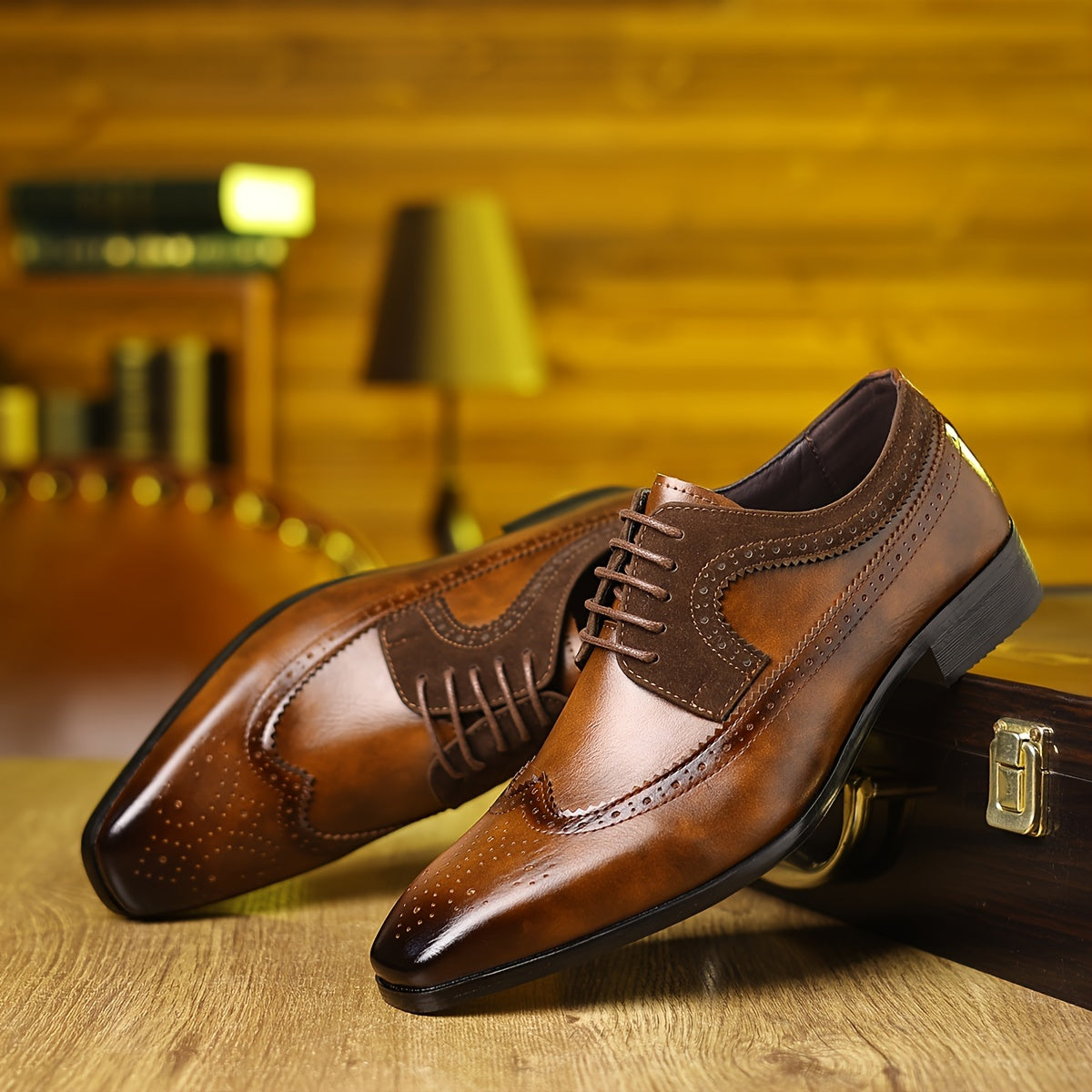RAVELLO OXFORD BROGUE DRESS SHOES