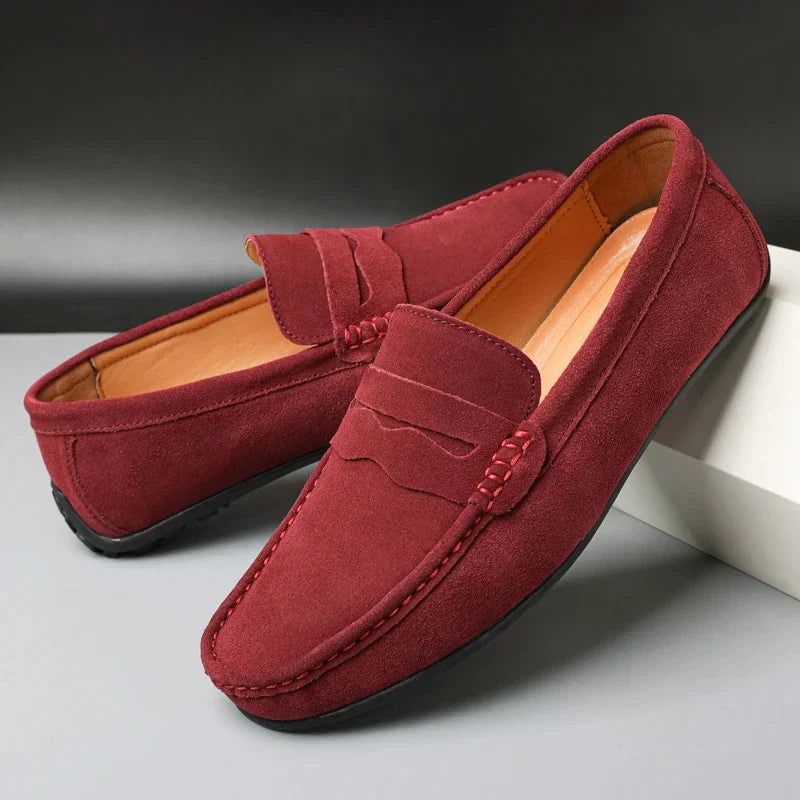 VERONA SUEDE LOAFERS
