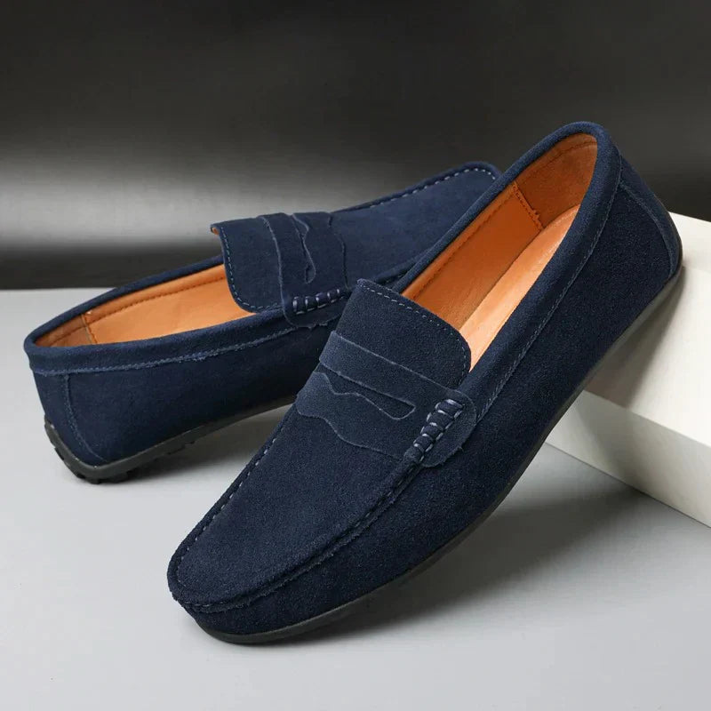 VERONA SUEDE LOAFERS